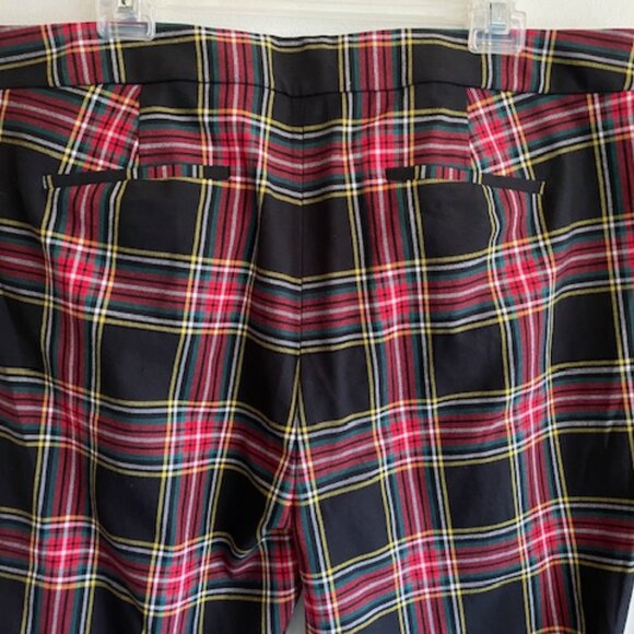 J. CREW Tartan Stewart Plaid Crop Straight Pant 16 - Picture 10 of 16